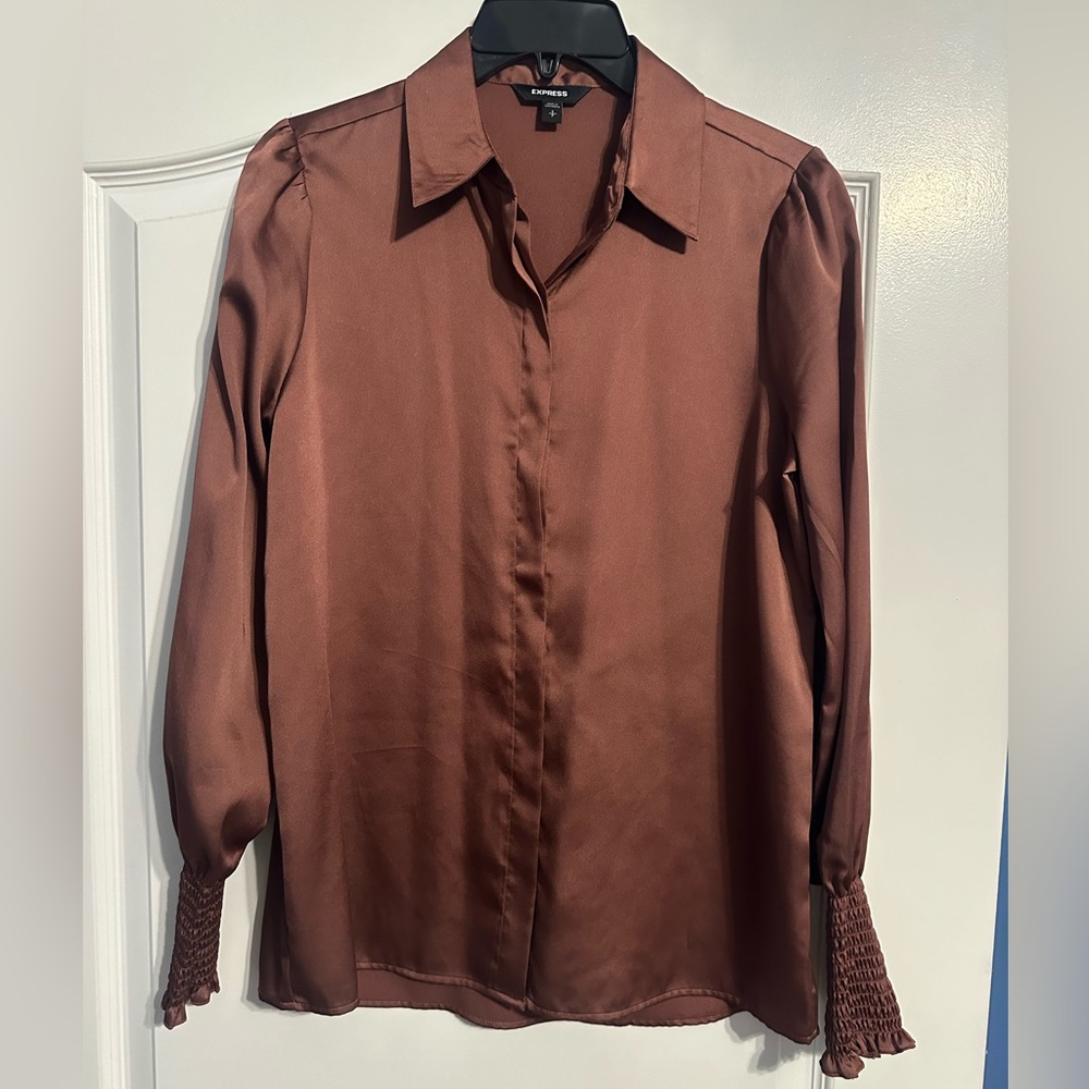 Express Womens satin blouse
